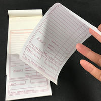 2021 Restaurant personnalisable autocopiant invité vérifier double bloc-commande livre carton papier Offset serveur facture