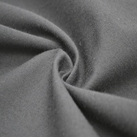 Tissu sergé uni en polyester et viscose doux TR 80/20 430-440G/M pour thobe islamique, costume saoudien musulman, tissu de costume arabe