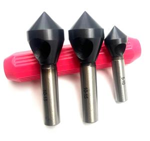 2025 4 cái dụng cụ vát hình nón Kim Loại chế biến gỗ mũi khoan Bộ mũi khoan - Product Image 4