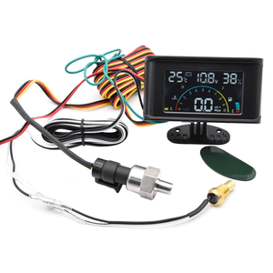 4 в 1, цифровой ЖК-датчик давления масла, вольтметр, измеритель уровня топлива, 1/8, датчик давления масла, датчик температуры воды - Product Image 6