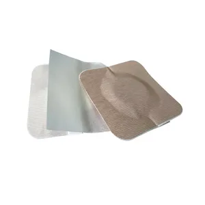 Factory Custom PVC PE elastic non woven plaster bandaid for wound care medical 5x5cm