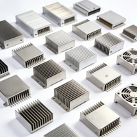 Dissipateur thermique en aluminium usiné CNC de haute précision, fabricant de pièces de dissipateur thermique métalliques sur mesure offrant des services de perçage par électroérosion à fil et de brochage