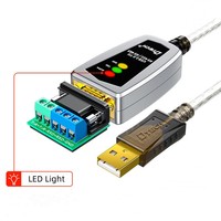 Cable Serial USB 2.0 de 1 Puerto DTECH, Convertidor USB a 422/485, Cable de 5 Metros