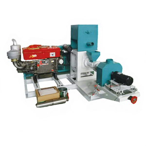 Nouvelle machine automatique de fabrication de granulés d'aliments pour animaux de ferme, haute efficacité, petite capacité, pour chiens, chats, volailles, poissons flottants, capacité de 200 kg/h - Product Image 1