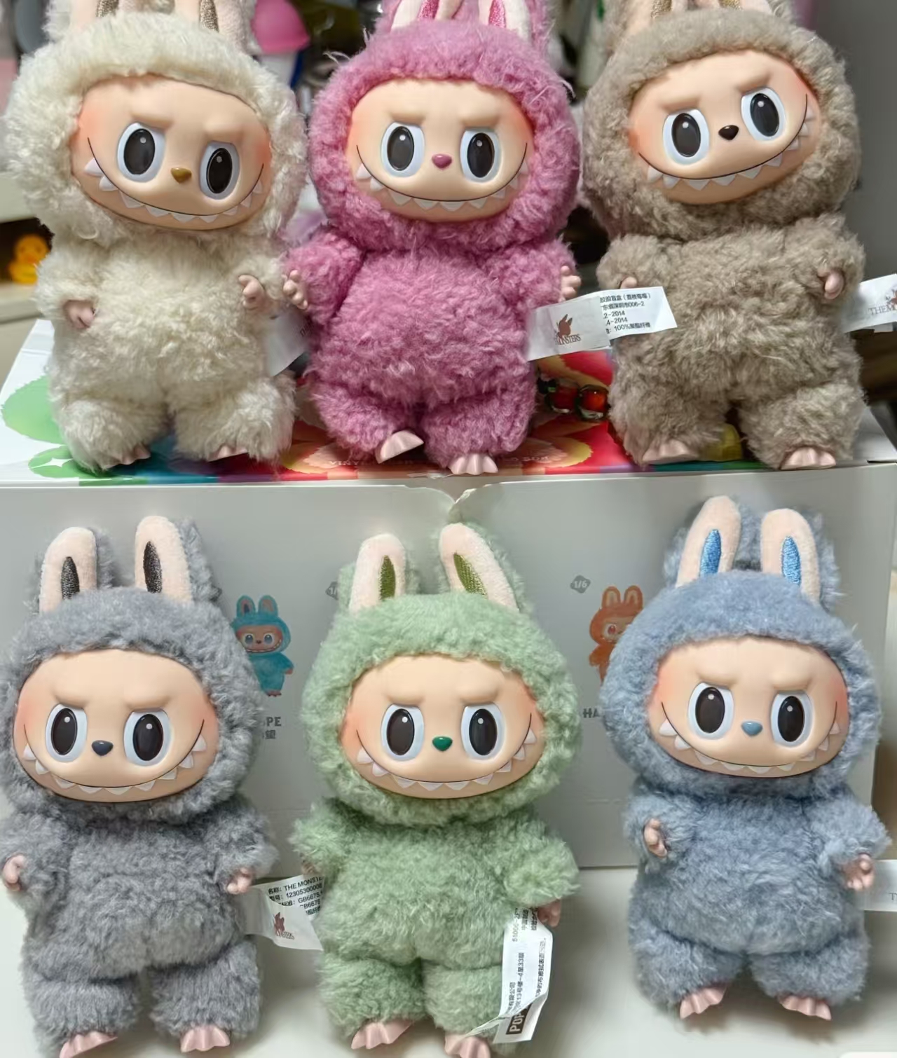 Labubu V3 Hope Doll Plush Toys Mystery Box - Anime Collectible