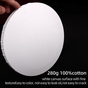 Xin Bowen daire şekli yağ akrilik boya boyama yüzey çizim yoğunluk plakası ile mürekkep püskürtmeli tuval çerçeve sanatçı araçları - Product Image 3