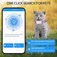Collar de seguimiento GPS inteligente para mascotas y gatos Mini 4G GPS para mascotas GPS para seguimiento de mascotas con etiquetas de collar