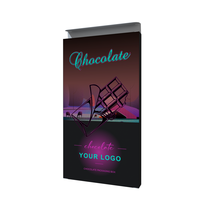 Bolsa de Embalaje de Papel Personalizada para Barras de Chocolate, Caja de Embalaje de Lujo para Barras de Chocolate