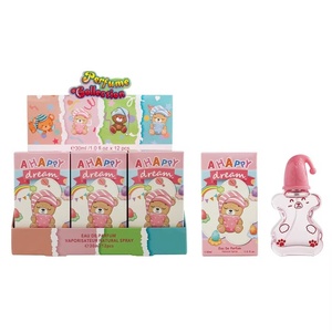 <span class=keywords><strong>Parfum</strong></span> en spray unisexe pour enfants, motif ours de dessin animé, 50 ml, pour étudiants, usage quotidien, fêtes et extérieur, avec boîte de présentation - Product Image 2