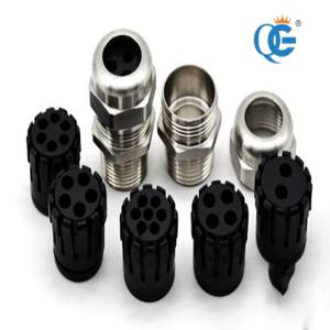 Prensaestopas multiorificio con certificación RoHS Variantes de 2 orificios y 3 orificios en <span class=keywords><strong>gel</strong></span> de sílice de latón metálico - Product Image 2