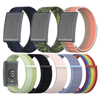 Bracelet de sport réglable en nylon 20mm/22mm pour montres connectées Garmin Vivoactive 5, Venu 3, Forerunner 265/255/165 – Boucle tressée douce pour la musique