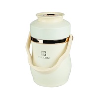 Termo de Acero Inoxidable, Mantiene la Temperatura Durante Horas, Recipiente Térmico para Alimentos Calientes y Fríos, Termo Aislado para Alimentos