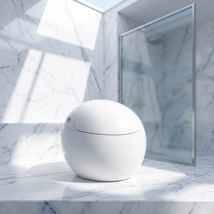 Automatische Toilette mit beheiztem Sitz, S-Trap-Abfluss, bodenmontiert, modernes Design – luxuriöse, komfortable Smart-Toilette mit einfacher Bedienung - Product Image 6