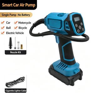 Compresseur d'air portable sans fil rechargeable pour pneus de moto, vélo, ballons et jouets - Product Image 2