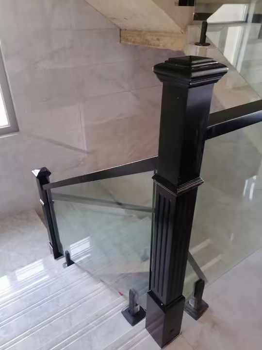 Modern Elegant Robust Railing Accessories Aluminum Glass Spigot Base ...