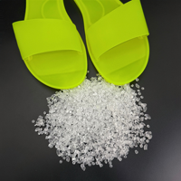 Granulés de PVC souple transparent recyclé, matière première plastique PVC modifiée, qualité moulage par injection SG5, densité 1,25 g/cm³ PVC