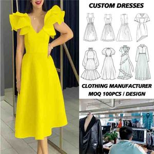 Женское вечернее платье с пышными рукавами - Product Image 1