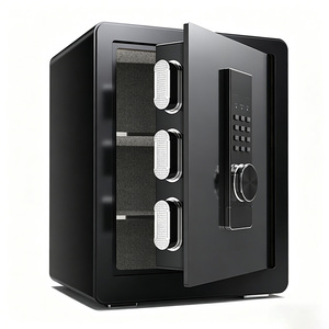 Caja Fuerte Metálica Resistente <span class=keywords><strong>para</strong></span> el Hogar, a Prueba de Fuego, <span class=keywords><strong>para</strong></span> Dinero en Efectivo, <span class=keywords><strong>las</strong></span> <span class=keywords><strong>Mejores</strong></span> <span class=keywords><strong>Cajas</strong></span> <span class=keywords><strong>Fuertes</strong></span> <span class=keywords><strong>para</strong></span> Uso Doméstico - Product Image 1