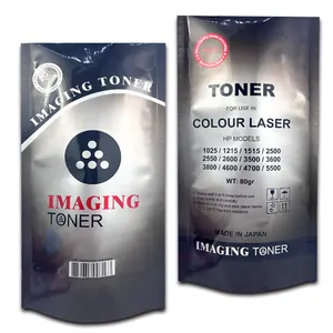 Custom Logo Printed Waterproof Glossy Finish Large Capacity Aluminum Foil Stand Up Pouch For Toner Powder