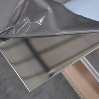 Lámina de Acero Inoxidable Serie 300 con Acabado Espejo de Fábrica, Placa de Superficie BA Estándar AiSi 301L