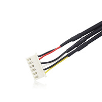 Câble RCA AV personnalisé, assemblage 3 RCA mâle vers connecteur JST, faisceau de câbles audio vidéo pour CCTV, DVD, TV, fabricant OEM