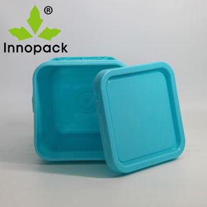 Cubo de arena de plástico Cubo de grado alimenticio de 2 galones con tapa cubo de plástico cuadrado para la venta - Product Image 4