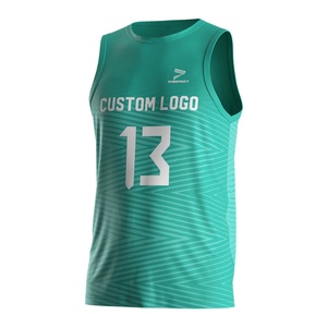 Maillot de volley-ball pour hommes, impression OEM ODM, séchage rapide, entraînement, uniformes, design personnalisé sublimé, maillot de volley-ball pour hommes - Product Image 1