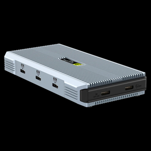 Base de Conexión USB-C con Fuente de Alimentación, 11 <span class=keywords><strong>Puertos</strong></span>, Hub USB-C 2 en 1 para 2x 4K 60Hz, 3 USB 3.0 10Gbps, 2 para 100W PD, Gigabit Ethernet - Product Image 2