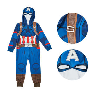 Costume da Supereroe Marvel per Bambini, Tuta Fantasia per Halloween e Feste in Maschera, Poliestere, Fornitura Diretta dal Produttore - Product Image 3
