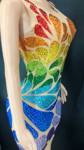 <span class=keywords><strong>ชุด</strong></span>เดรสคอร์เซ็ทเพชรแฟชั่นลำลอ<span class=keywords><strong>ง</strong></span>เซ็กซี่สี<span class=keywords><strong>รุ้ง</strong></span> โนแวนซ์  <span class=keywords><strong>ชุด</strong></span>เดรสชายหาดแฟชั่น <span class=keywords><strong>ชุด</strong></span>เดรสฤดูร้อนสำหรับผู้หญิง - Product Image 4