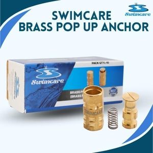 สมอบกยึดฝาครอบสระน้ำแบบป๊อปอัพ Swimcare Brass ขนาด 1.59 นิ้ว ความยาวตัวเรือนรูปหกเหลี่ยม 0.72 นิ้ว พร้อมสปริง แพ็ค 10 ชิ้น - Product Image 6