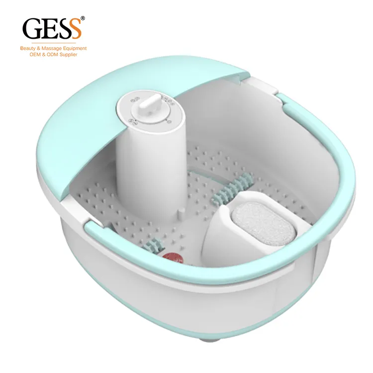 GESS yeni tasarım elektrikli ayak lavabo masaj makinesi derin vücut detoks Spa ayak banyosu ısı