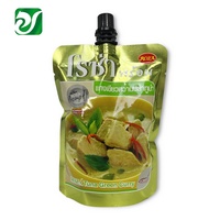 Emballage Tahini sac debout personnalisé de qualité alimentaire sauce sésame pâte condiment bec pochette