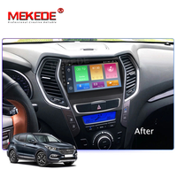 Para Hyundai Santa fe IX45 2013 2014 Android 12 Monitor de coche de 8 + 256g carplay DSP RDS GPS construido en 2din radio reproductor de dvd 5,1 HIFI