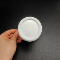 Sulide Vente en Gros Logo Personnalisé Gobelets en Plastique Blancs PP Emballage Jetable 300 ml Pot de Yaourt à Personnaliser