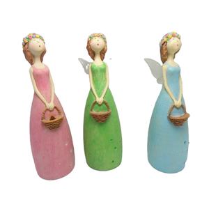 Tipo Humano Pequeno Figurines Resina Pintada À Mão Barato Figurines Pequeno Anjo - Product Image 4