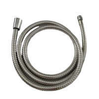 Tuyau de douche flexible en PVC argenté de haute qualité DLP, garantie 3 ans, diamètre intérieur 3/4, design moderne, pour salle de bain, douche à main, lavabo