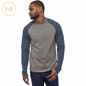 100% algodón Unisex sudadera de manga larga cuello redondo impresión personalizada patrón sólido de alta calidad de talla grande característica anticontracción - Product Image 1