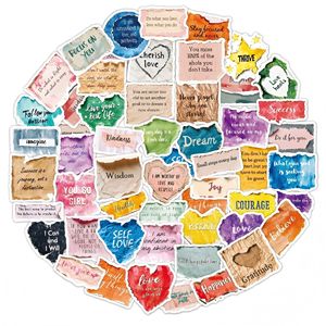 50 citas de <span class=keywords><strong>frases</strong></span> de diario Vintage originales, manual de bricolaje, equipaje de viaje, pegatinas inspiradoras en inglés. - Product Image 2