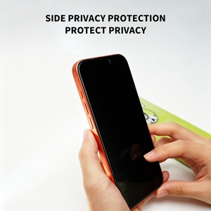Protezione Schermo in Vetro Temperato 3D Senza Bordi HD Privacy per iPhone 16 Plus 28 °   Pellicola Anti-Spia e Anti-Impronta a Copertura Totale - Product Image 6