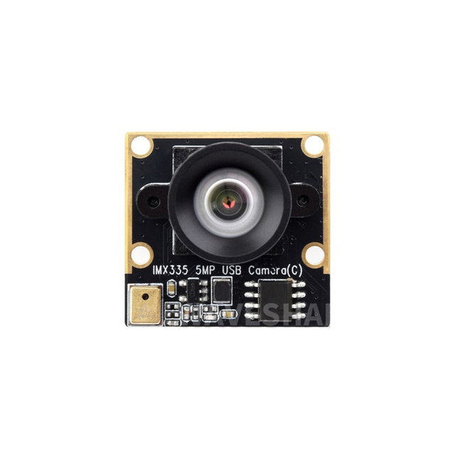 IMX335 5MP USB Camera (C) 2K Video Recording Better Sensitivity in Low-Light Condition Wide Dynamic Range Distortion-Free