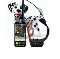 ESEEK Traceur GPS 4G VHF Économique pour Chien, Anti-Perte, en Plastique ABS Étanche, Longue Portée, Fonctions d'Entraînement