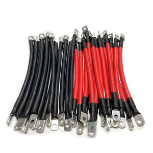 Câble de <span class=keywords><strong>batterie</strong></span> M8 avec connecteur, 25mm², 35mm, 2AWG, 4AWG, câble de <span class=keywords><strong>batterie</strong></span> DC avec borne à œillet, fil de cuivre pour onduleur avec œillets - Product Image 4