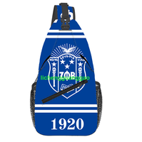Sac de poitrine Phi Beta Sigma, sac de sport, de voyage, de sororité, de fraternité, cadeau personnalisé, sac à bandoulière tendance et décontracté pour hommes