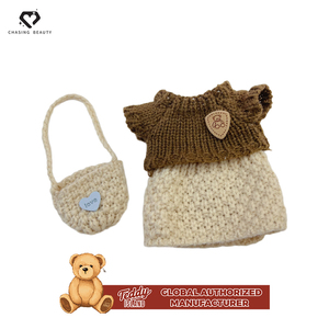 Nouvelle conception de jouet en peluche avec accessoires de vêtements de poupée personnalisés, acceptation de <span class=keywords><strong>dessins</strong></span> sur mesure - Product Image 4
