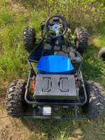 ATICOL 2025 Nuevo Go Kart Eléctrico de 1000W 48V20Ah, Buggy 4X4 Todoterreno para Niños y Adultos, Frenos de Disco, Transmisión por Cadena, 50km/h, LP-04 B