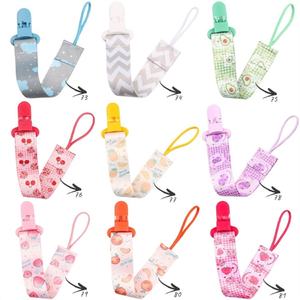 Attache-tétine en ruban pour bébé 2023, clips pour sucettes pour garçons et filles, pour la dentition - Product Image 2