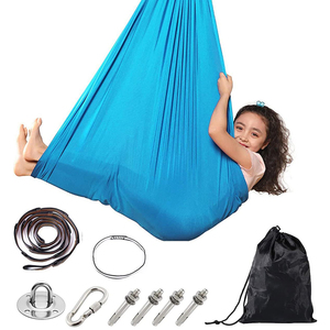 <span class=keywords><strong>Hamaca</strong></span> Ajustable para Niños, para Terapia Sensorial en Interiores y Exteriores, Columpio para Adultos y Niños, <span class=keywords><strong>Hamaca</strong></span> de Yoga Voladora, Columpios de Juego para Niños - Product Image 1