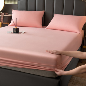 Ensemble de lit imperméable en coton lavable et doux pour la peau Couvre-matelas une pièce Séparez la saleté et l'urine - Product Image 6