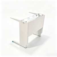 Table d'étude compacte pour enfants, bureau d'écriture pour étudiants avec plateau en MFC, idéal pour les petits espaces, chambre, bureau à domicile, fixe